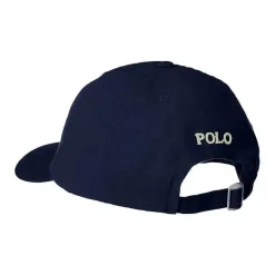 Ralph Lauren Baby Hats*Baby - Cotton Chino Baseball Cap Newport Navy
