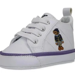 Ralph Lauren Baby Shoes*Baby - Girl Quilton Bear Gore Hi