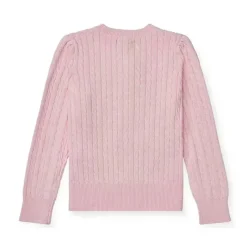 Ralph Lauren Baby Coats, Sweaters & Jackets*Baby - Long-Sleeve Cashmere Cable Knit Cardigan Sweater Pink