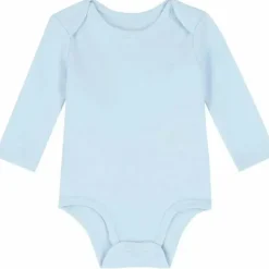 Ralph Lauren Baby Onesies & Bodysuits*Baby - Long-Sleeve Crewneck Bodysuit, Beryl Blue