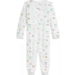 Ralph Lauren Baby One-Pieces*Baby - Long-Sleeve Interlock Knit Coverall Romantic Sampler