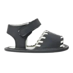 Ralph Lauren Baby Shoes*Baby - Nautical Girl Sandal Leather White Anchor