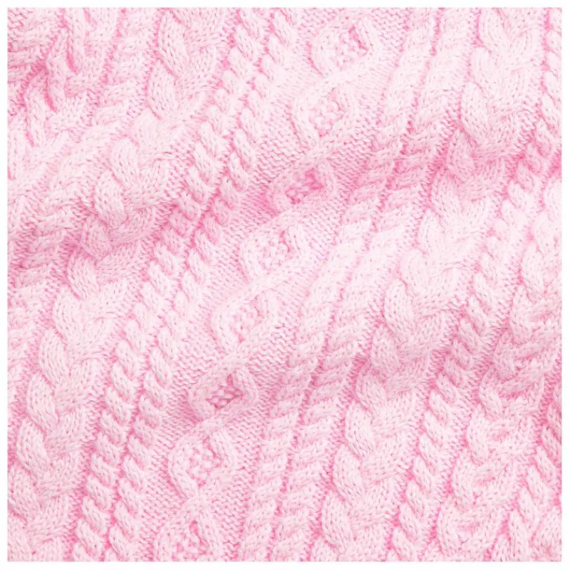 Ralph Lauren Baby Sets*Baby - 2Pk Sleeveless Cotton Sweater Shortall With Matching Cardigan, Pink