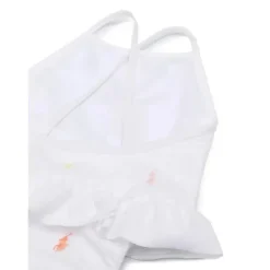 Ralph Lauren Baby One-Pieces*Baby - Ruffled Polo Dress & Bloomer, White