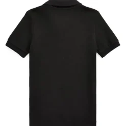 Ralph Lauren Baby Tops*Baby - Short-Sleeve Basic Mesh Polo, Black