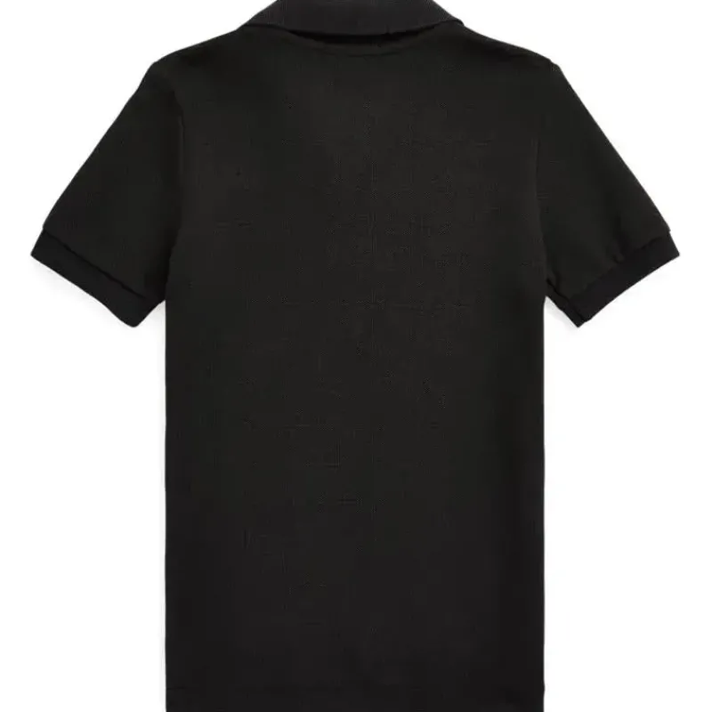 Ralph Lauren Baby Tops*Baby - Short-Sleeve Basic Mesh Polo, Black