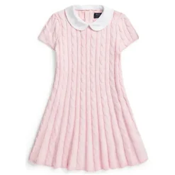Ralph Lauren Dresses|Baby Dresses & Skirts*Baby - Short-Sleeve Cotton Cable Knit Sweater Dress