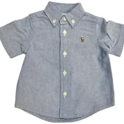 Ralph Lauren Baby Tops*Baby - Short-Sleeve Oxford Sport Shirt