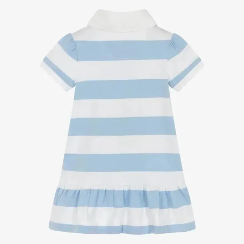 Ralph Lauren Dresses|Baby Dresses & Skirts*Baby - Short-Sleeve Rugby Jersey Knit Polo Peplum Dress