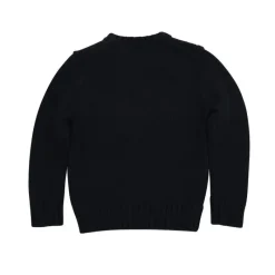 Ralph Lauren Baby Coats, Sweaters & Jackets*Baby - Unisex Flag Cotton Crewneck Sweater, Navy
