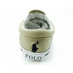 Ralph Lauren Baby Shoes*Bal Harbour Repeat Layette, Khaki/Navy Pony, Size 1