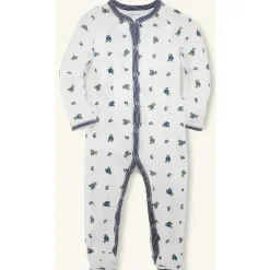 Ralph Lauren Baby One-Pieces*Bear Print Cotton Coverall, French Navy