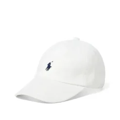 Ralph Lauren Baby Hats*Classic White Polo Baby Hat