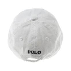 Ralph Lauren Baby Hats*Classic White Polo Baby Hat