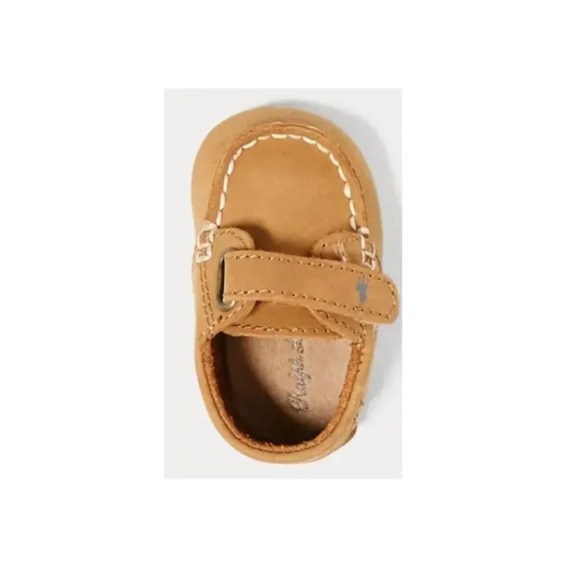 Ralph Lauren Baby Shoes*Layette Captain EZ Crib Shoe, Size 4M