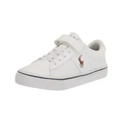 Ralph Lauren Baby Shoes*Toddler - Vulcanized Sayer Tumbled, White