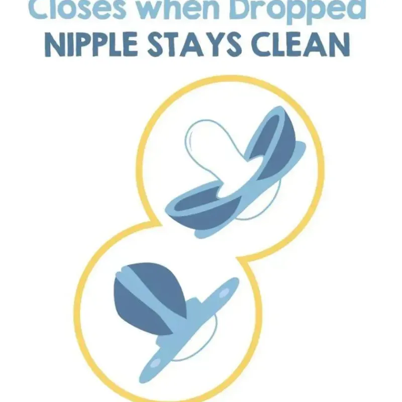 Raz Baby Cool Baby Products|Gifts Up To $25*Razbaby - Keep It Kleen Pacifier 2Pk, Elephant & Monkey