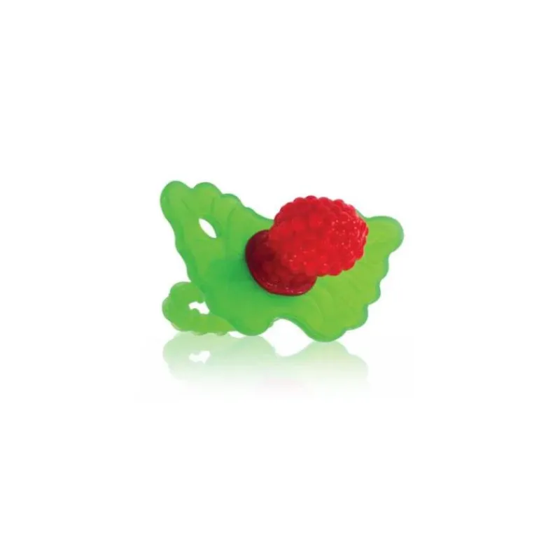 Nemcor Rattles & Teethers*Razbaby - Razberry Teether, Red/Green