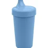 Re Play Straw, Sippy & Training Cups|Dishes, Utensils & Food Containers*- 10oz Reusable Spill Proof Cups for Kids, Denim