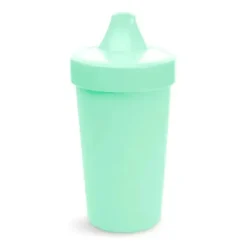 Re Play Straw, Sippy & Training Cups|Dishes, Utensils & Food Containers*- 10oz Reusable Spill Proof Cups for Kids, Mint