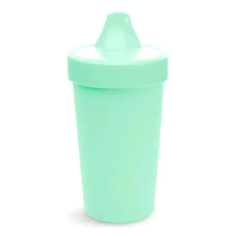 Re Play Straw, Sippy & Training Cups|Dishes, Utensils & Food Containers*- 10oz Reusable Spill Proof Cups for Kids, Mint