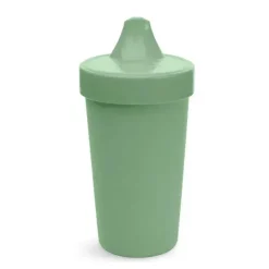 Re Play Straw, Sippy & Training Cups|Dishes, Utensils & Food Containers*- 10oz Reusable Spill Proof Cups for Kids, Sage