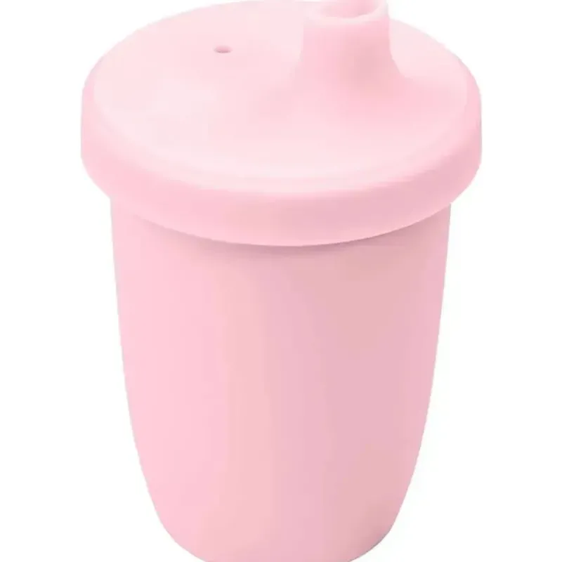 Re Play Straw, Sippy & Training Cups|Dishes, Utensils & Food Containers*- 8Oz Sustainables Silicone Sippy Cup for Toddlers, Ice Pink