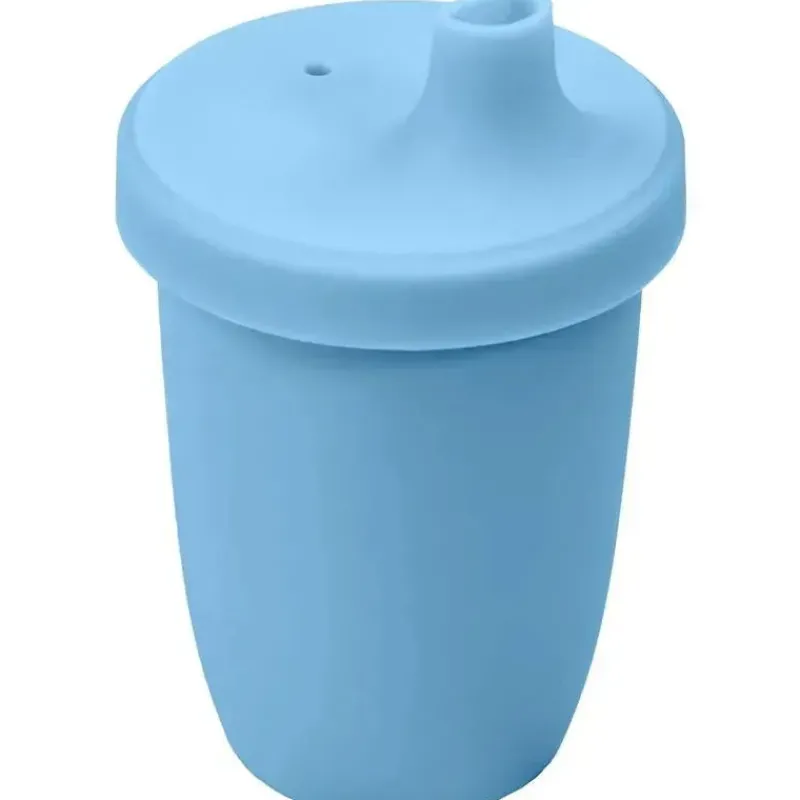 Re Play Straw, Sippy & Training Cups|Dishes, Utensils & Food Containers*- 8Oz Sustainables Silicone Sippy Cup for Toddlers, Denim