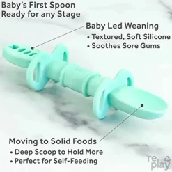 Re Play Utensils & Accessories|Dishes, Utensils & Food Containers*- 2Pk Dip & Redip Feeding Tool, Mint