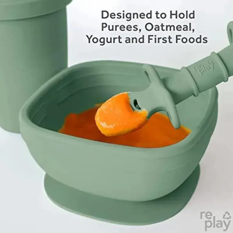 Re Play Utensils & Accessories|Dishes, Utensils & Food Containers*- 2Pk Dip & Redip Feeding Tool, Sage