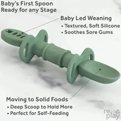 Re Play Utensils & Accessories|Dishes, Utensils & Food Containers*- 2Pk Dip & Redip Feeding Tool, Sage
