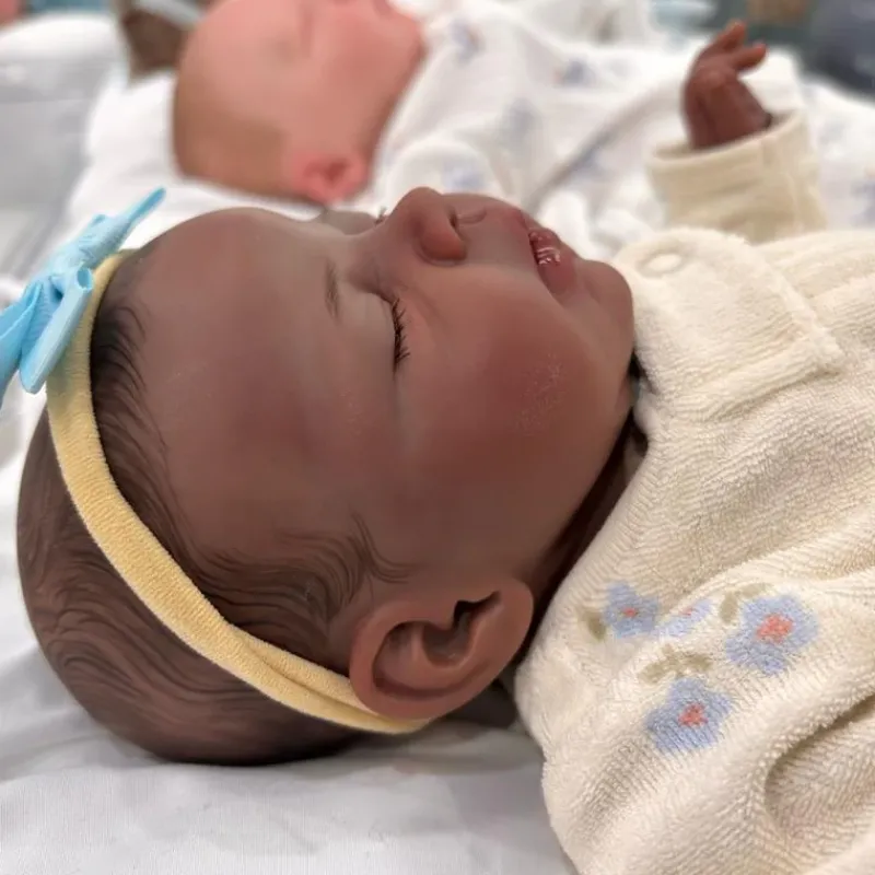 MacroBaby Reborn Dolls*Reborn Baby Doll - African American Vinyl, Mark