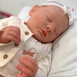 MacroBaby Reborn Dolls*Reborn Baby Doll - White Vinyl, Evelyn
