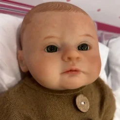 MacroBaby Reborn Dolls*Reborn Baby Doll - White Vinyl, Tanner