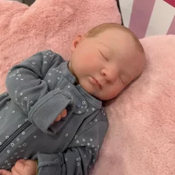 MacroBaby Reborn Dolls*Reborn Baby Doll - White Vinyl, Carol Asleep