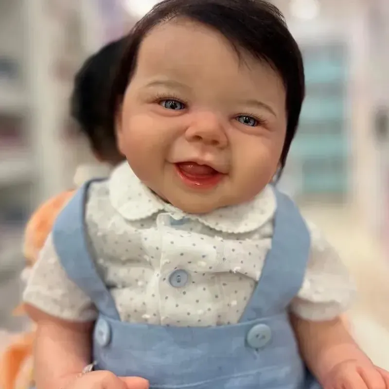 MacroBaby Reborn Dolls*Reborn Baby Doll - White Vinyl & Fabric Torso, Vivian