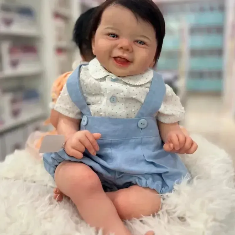 MacroBaby Reborn Dolls*Reborn Baby Doll - White Vinyl & Fabric Torso, Vivian