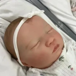 MacroBaby Reborn Dolls*Reborn Baby Doll - White Vinyl, Laila Asleep