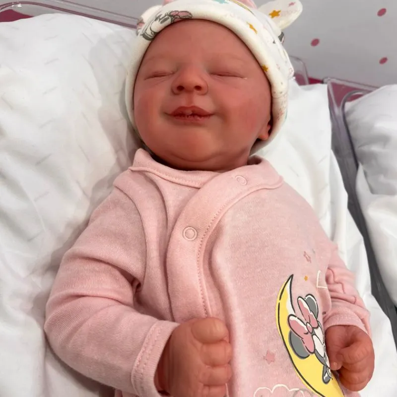 MacroBaby Reborn Dolls*Reborn Baby Doll - White Vinyl, Kyrie Smile