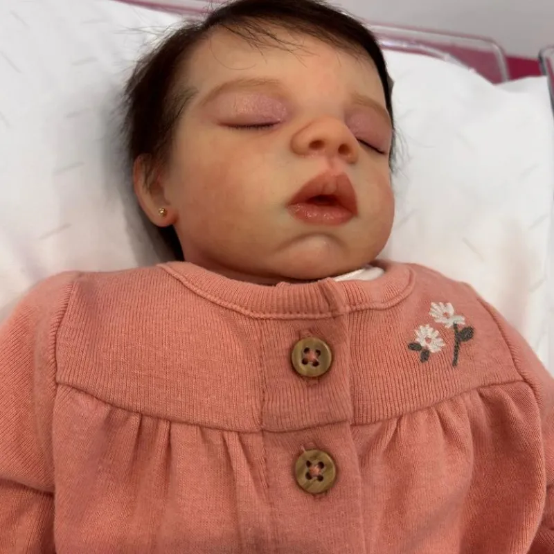 MacroBaby Reborn Dolls*Reborn Baby Doll - White Vinyl, Megan Sleeping