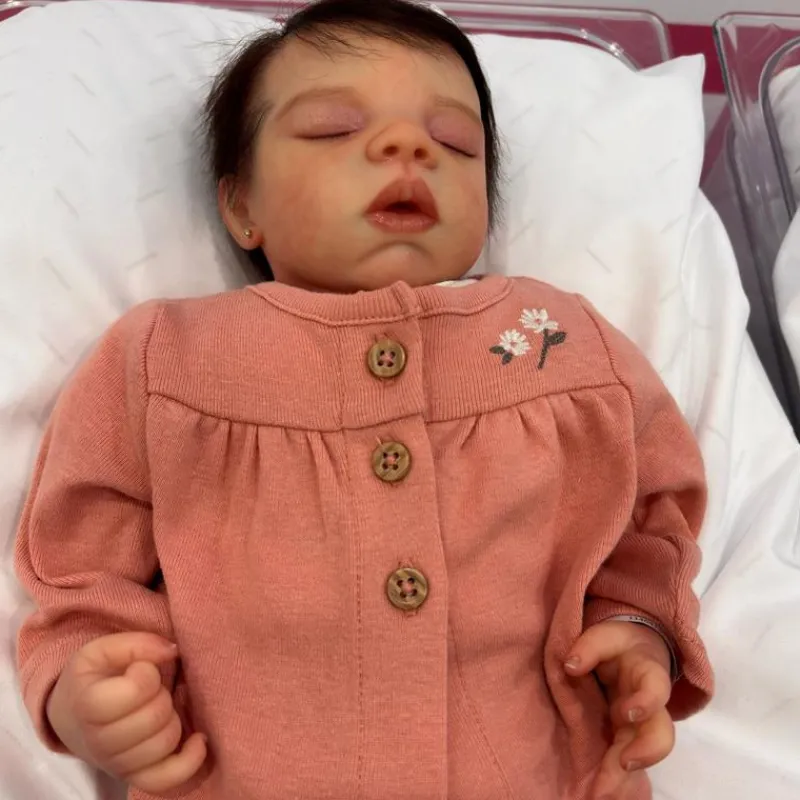 MacroBaby Reborn Dolls*Reborn Baby Doll - White Vinyl, Megan Sleeping