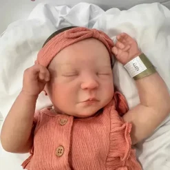 MacroBaby Reborn Dolls*Reborn Baby Doll - White Vinyl, Marissa Asleep