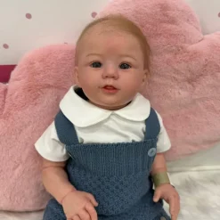 MacroBaby Reborn Dolls*Reborn Baby Doll - White Vinyl, Raven Auburn