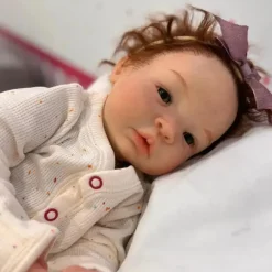 MacroBaby Reborn Dolls*Reborn Baby Doll - White Vinyl Brown, Shyann
