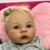 MacroBaby Reborn Dolls*Reborn Baby Doll - White Vinyl & Blonde Hair, Meadow