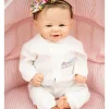 MacroBaby Reborn Dolls*Reborn Baby Dolls - White Vinyl & Fabric Torso, Vivian 2