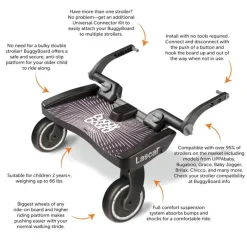 Lascal Add-On Seats & Boards*Regal-Lager - BuggyBoard Maxi Universal Stroller Board
