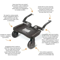 Lascal Add-On Seats & Boards*Regal-Lager - BuggyBoard Mini Universal Stroller Board