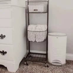 Dekor Diaper Pails & Refills*Regal-Lager - Diaper Classic Hands-Free Diaper Pail, White
