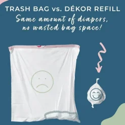 Dekor Diaper Pails & Refills*Regal-Lager - 2Pk Diaper Mini Diaper Pail Refills